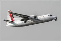 OO-VLL @ EDDR - Fokker 50, - by Jerzy Maciaszek
