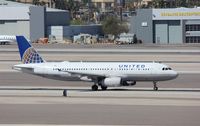 N481UA @ KLAS - Airbus A320