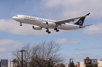 C-GHLM @ CYYZ - Landing 23 at Toronto Pearson - by Robert Jones