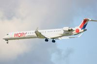 F-HMLM @ LFRB - Canadair Regional Jet CRJ-1000, Short approach rwy 25L, Brest-Bretagne Airport (LFRB-BES) - by Yves-Q