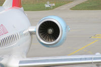 OE-LFP @ LOWG - Austrian Fokker 70 arrived from STR @GRZ