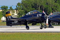 N228TS @ KLAL - North American AT-28D Trojan [200-422] Lakeland-Linder~N 16/04/2010 - by Ray Barber
