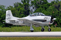 N1184T @ KLAL - North American T-28C Trojan [252-46] Lakeland-Linder~N 15/04/2010 - by Ray Barber