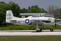 N1184T @ KLAL - North American T-28C Trojan [252-46] Lakeland-Linder~N 15/04/2010 - by Ray Barber