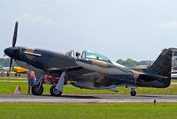 N51DL @ KLAL - North American P-51D Mustang [109-26890] Lakeland-Linder~N 15/04/2010. Cavalier conversion. - by Ray Barber