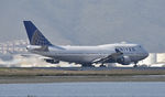 N120UA @ KSFO - Departing SFO - by Todd Royer