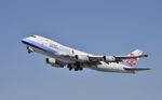 B-18707 @ KLAX - Departing LAX on 25R - by Todd Royer