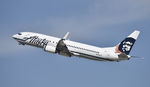 N565AS @ KLAX - Departing LAX On 25R - by Todd Royer