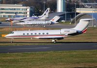 N282Q @ EGLF - Evening arrival taxying off runway 24 - by G TRUMAN