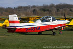 G-AYWM @ EGBT - at the Vintage Aircraft Club spring rally - by Chris Hall