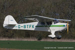 G-BTFK @ EGBT - at the Vintage Aircraft Club spring rally - by Chris Hall