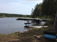 C-ICUF - On puddle jumper floats. Madawaska river - by Chad parker