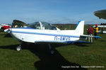 G-AWVG @ EGBT - at the Vintage Aircraft Club spring rally - by Chris Hall
