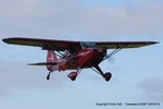 G-BSED @ EGBT - at the Vintage Aircraft Club spring rally - by Chris Hall