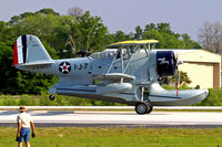 N1214N @ KLAL - Grumman J2F-6 Duck [Bu33549] Lakeland-Linder~N 15/04/2010 - by Ray Barber