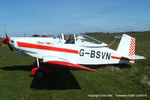 G-BSVN @ EGBT - at the Vintage Aircraft Club spring rally - by Chris Hall