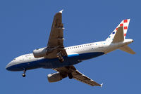 9A-CTL @ EGLL - Airbus A319-112 [1252] (Croatia Airlines) Home~G 01/08/2013. On approach 27R.