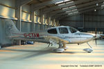 G-CTAM @ EGBT - hangared at Turweston - by Chris Hall