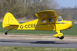 G-CCEE @ EGBT - at the Vintage Aircraft Club spring rally - by Chris Hall