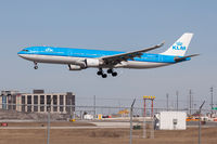 PH-AKD @ CYYZ - Start of summer ops to Toronto Pearson means an early day arrival for KLM - by Robert Jones