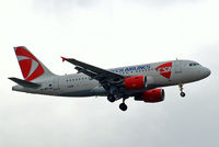 OK-NEP @ EGLL - Airbus A319-112 [3660] (CSA Czech Airlines) Home~G 22/03/2010. On approach 27L.
