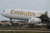 A6-ERR @ LMML - Runway 31 - by Roberto Cassar