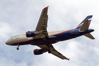 VP-BUN @ EGLL - Airbus A319-111 [3298] (Aeroflot Russian Airlines) Home~G 19/07/2010. On approach 27R. - by Ray Barber