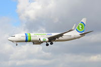 F-GZHE @ EGSH - Landing at Norwich. - by Graham Reeve