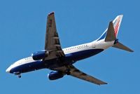 EI-EUX @ EGLL - Boeing 737-7Q8 [29352] (Transaero Airlines) Home~G 12/05/2014. On approach 27R.