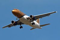 A9C-AN @ EGLL - Airbus A320-214 [4865] (Gulf Air) Home~G 04/05/2014. On approach 27R. - by Ray Barber