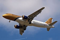 A9C-AN @ EGLL - Airbus A320-214 [4865] (Gulf Air) Home~G 04/05/2014. On approach 27R. - by Ray Barber