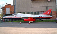 G-BNCX @ EGLB - Hawker Hunter T.7 [41H/695454] (Royal Air Force) Brooklands Museum~G 18/10/2003 - by Ray Barber