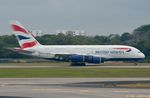 G-XLEH @ WSSS - Speedbird A388 landing in SIN - by FerryPNL