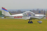 G-CEFZ @ EGBP - Resident Eurostar, taxxing after a local flight. - by Derek Flewin