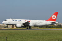 TC-JPU @ LMML - A320 TC-JPU Turkish Airlines - by Raymond Zammit