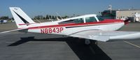 N8843P @ KRHV - A local 1965 Piper 24 parked next to TradeWinds. - by Chris L.