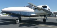 N43130 @ KRHV - A local 1983 Piper Seneca sitting on the Nice Air ramp. - by Chris L.