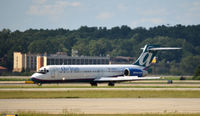 N988AT @ KATL - Landing Atlanta - by Ronald Barker