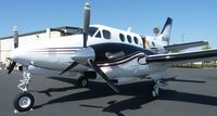 N444L @ KRHV - A transient 1908 King Air E90 getting ready for departure just after being sold by Lafferty Aircraft Sales. This was the last time this plane will ever be at Reid Hillview Airport so I took a LOT of pictures before it left. - by Chris L.