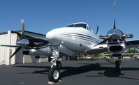 N444L @ KRHV - A transient 1908 King Air E90 getting ready for departure just after being sold by Lafferty Aircraft Sales. This was the last time this plane will ever be at Reid Hillview Airport so I took a LOT of pictures before it left. - by Chris L.