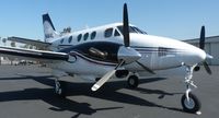 N444L @ KRHV - A transient 1980 King Air E90 getting ready for departure just after being sold by Lafferty Aircraft Sales. This was the last time this plane will ever be at Reid Hillview Airport so I took a LOT of pictures before it left. - by Chris L.