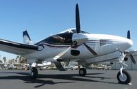 N444L @ KRHV - A transient 1980 King Air E90 getting ready for departure just after being sold by Lafferty Aircraft Sales. This was the last time this plane will ever be at Reid Hillview Airport so I took a LOT of pictures before it left. - by Chris L.