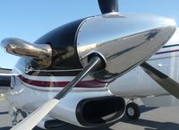N444L @ KRHV - A transient 1980 King Air E90 getting ready for departure just after being sold by Lafferty Aircraft Sales. This was the last time this plane will ever be at Reid Hillview Airport so I took a LOT of pictures before it left. - by Chris L.