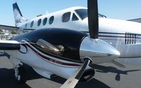 N444L @ KRHV - A transient 1980 King Air E90 getting ready for departure just after being sold by Lafferty Aircraft Sales. This was the last time this plane will ever be at Reid Hillview Airport so I took a LOT of pictures before it left. - by Chris L.