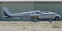 N4143W @ KRHV - A local 1967 Piper Cherokee getting ready to taxi for a quick VFR flight from Reid Hillview. - by Chris L.