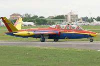 F-GSYD @ LFPB - Fouga CM-170 Magister, Taxiing to holding point, Paris-Le Bourget Air Show 2013 - by Yves-Q