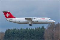 HB-IYW @ ELLX - British Aerospace AVRO 146-RJ100 - by Jerzy Maciaszek