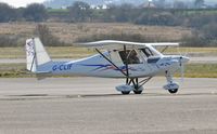 G-CLIF @ EGFH - Visiting Ikarus C42. - by Roger Winser