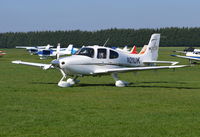 N21UK @ EGLM - Cirrus SR22 at White Waltham. - by moxy