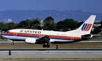 N945UA @ LAX - Copied from slide. - by kenvidkid